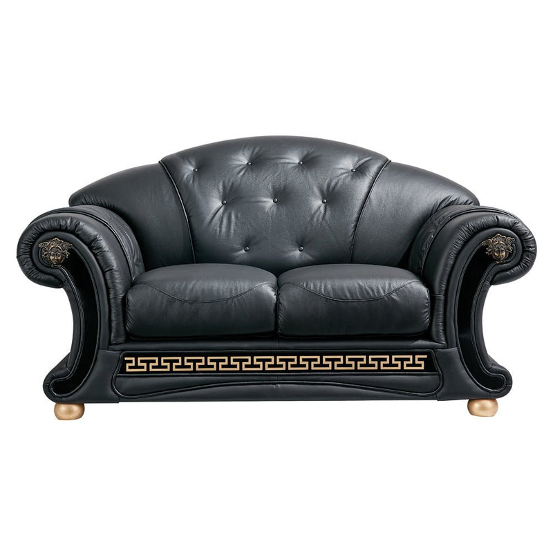 Apolo Black Set - Gate FurnitureLiving Room Set