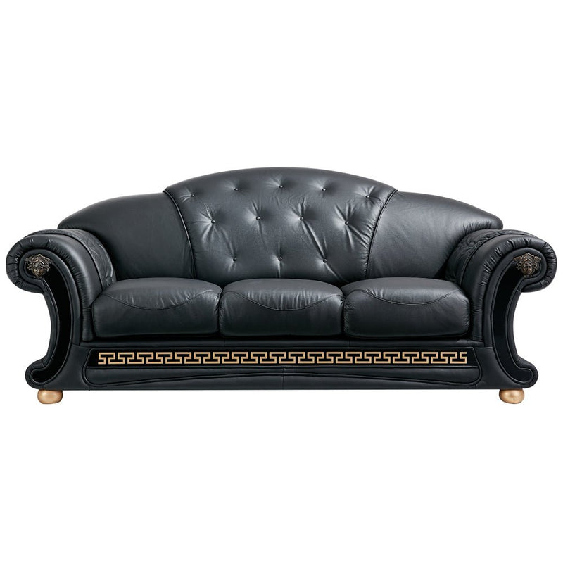 Apolo Black Set - Gate FurnitureLiving Room Set