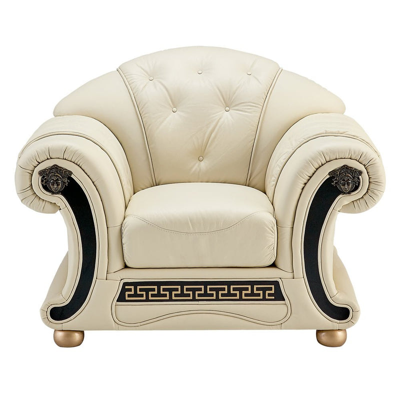 Apolo Ivory Set - Gate FurnitureLiving Room Set