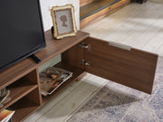 April Tv Stand Walnut in Walnut - 721-APR-TV-WALNUT