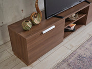April Tv Stand Walnut in Walnut - 721-APR-TV-WALNUT