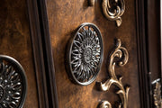 Aquilina Dark Cherry/Oak Chest - FM7422CH-C