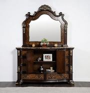 Aquilina Dark Cherry/Oak Dresser - FM7422CH-D
