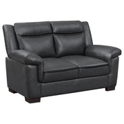 Arabella Upholstered Padded Arm Loveseat Grey - 506592