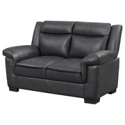 Arabella Upholstered Padded Arm Loveseat Grey - 506592