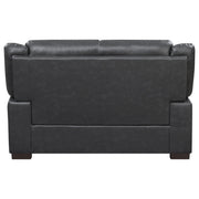 Arabella Upholstered Padded Arm Loveseat Grey - 506592