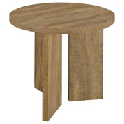Aragon 2-Piece Round Coffee and End Table Set Mango - 706668-S2