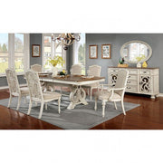 Arcadia Antique White Dining Table - CM3150WH-T-TABLE