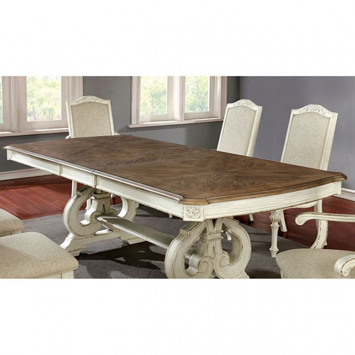 Arcadia Antique White Dining Table - CM3150WH-T-TABLE