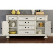Arcadia Antique White Server - CM3150WH-SV