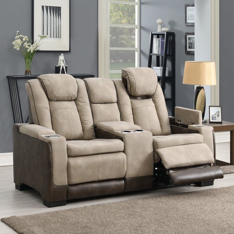 Arcadia Brown Sofa & Loveseat & Chair - ARCADIA-BN-SLC