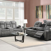 Arcadia Gray Sofa & Loveseat - ARCADIA-GY-SLS