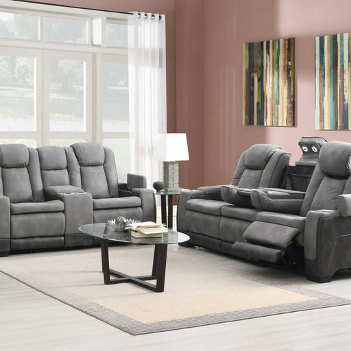 Arcadia Gray Sofa & Loveseat - ARCADIA-GY-SLS