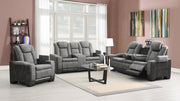 Arcadia Gray Sofa & Loveseat & Chair - ARCADIA-GY-SLC
