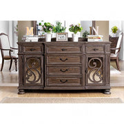 Arcadia Rustic Natural Tone/Ivory Dining Table - CM3150T-TABLE