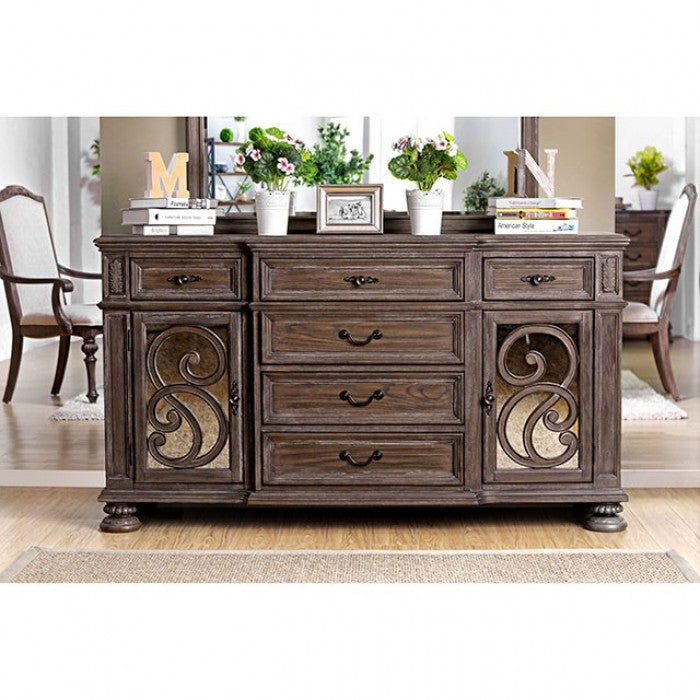 Arcadia Rustic Natural Tone Server - CM3150SV