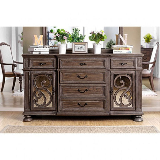 Arcadia Rustic Natural Tone Server - CM3150SV