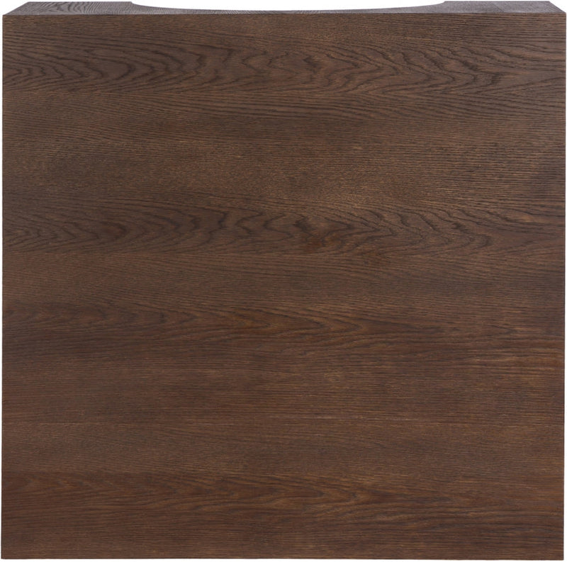Arch Oak Wood Coffee Table in Brown - 273Brown-C