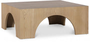Arch Oak Wood Coffee Table in Natural - 273Oak-C