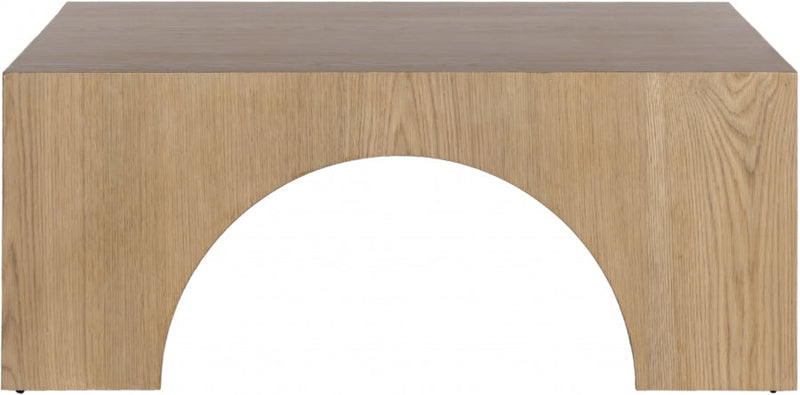 Arch Oak Wood Coffee Table in Natural - 273Oak-C