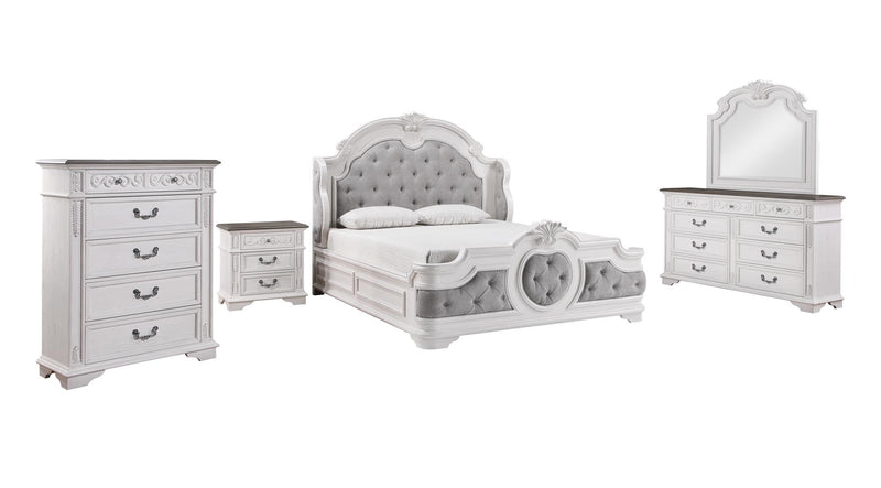 Archi - 9 Drawers White Dresser - B226-D