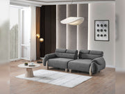Arden 4-pieces (2 Sofa & 2 Chair) Livingroom in Cream - Brown - 200-ELIF-ARD-A600-3311
