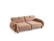 Arden 4-pieces (2 Sofa & 2 Chair) Livingroom in White - Anthracite - 200-ELIF-ARD-A601-3311