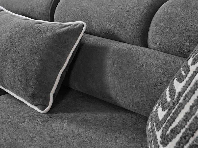 Arden Convertible Sofa in White - 200-ELIF-ARD-A601-3