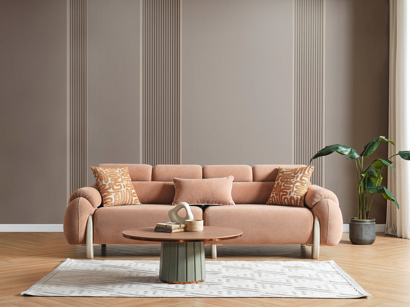 Arden Convertible Sofa in White - 200-ELIF-ARD-A601-3