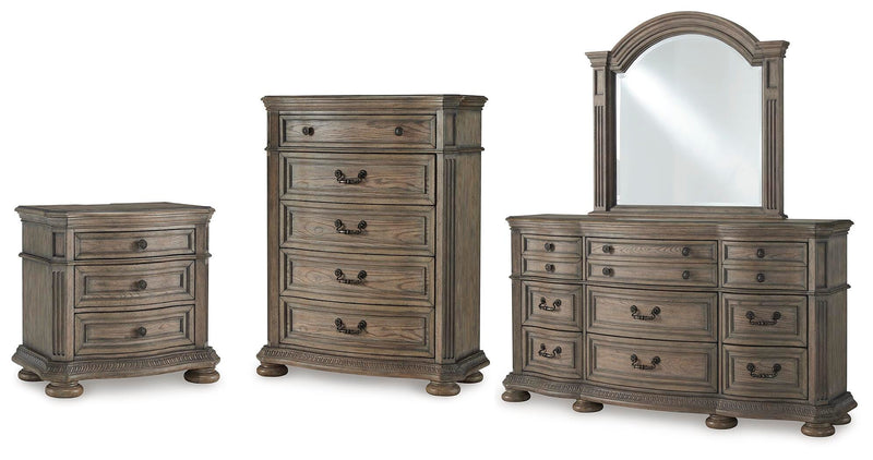 Ardenfield Dresser,  Mirror, Chest and Nightstand - B944B8