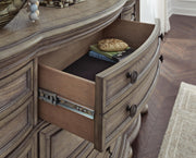 Ardenfield Light Brown Dresser and Mirror - B944B1