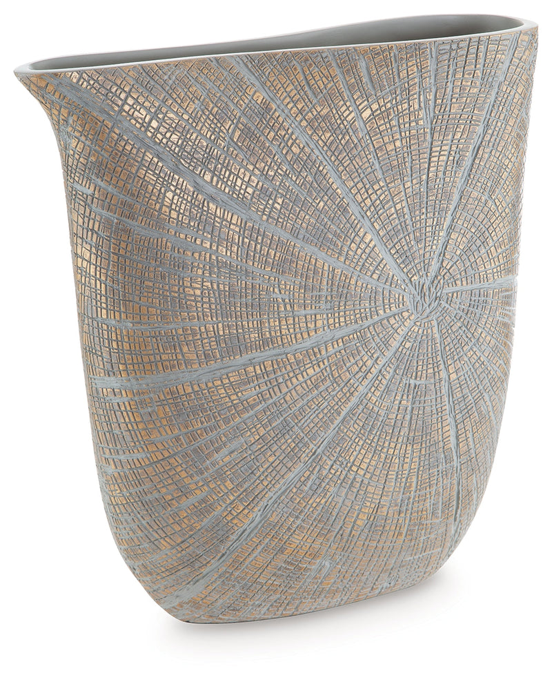 Ardenley Antique Gold Finish Vase - A2000608V