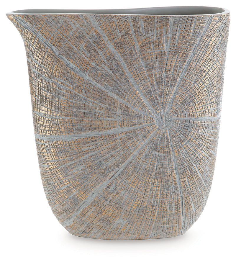 Ardenley Antique Gold Finish Vase - A2000608V