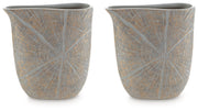 Ardenley Antique Gold Finish Vase (Set of 2) - A2000607