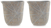 Ardenley Antique Gold Finish Vase (Set of 2) - A2000608