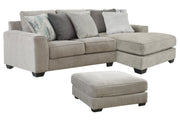 Ardsley 2 - Piece Sectional with Ottoman in Pewter - Gate Furniture_Preset