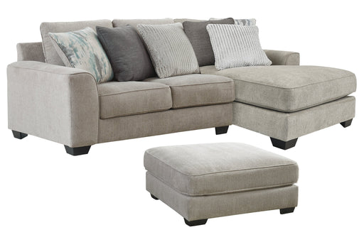 Ardsley 2 - Piece Sectional with Ottoman in Pewter - Gate Furniture_Preset