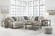 Ardsley Pewter 4 - Piece LAF Chaise Sectional - Gate FurnitureSectional
