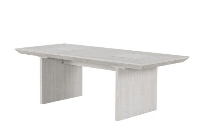 Argenthart Light Gray Dining Table - FM3368GY-T