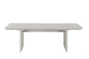 Argenthart Light Gray Dining Table - FM3368GY-T