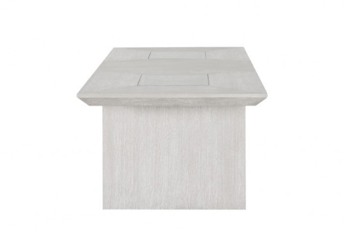 Argenthart Light Gray Dining Table - FM3368GY-T