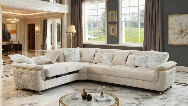 Argo Sectional Cream - Argo Sectional Cream