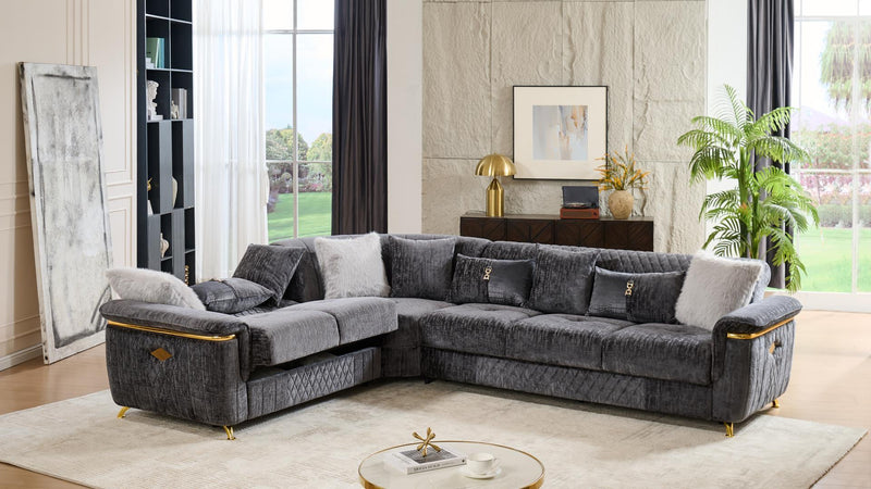 Argo Sectional Gray - Argo Sectional Gray