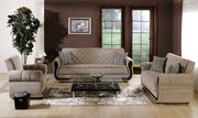 Argos (Zilkade L.Brown) Living Room Set - Gate FurnitureLiving Room Set