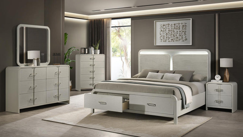 Aria King 5 Pc Bedroom Set - Aria King 5 Pc Bedroom Set