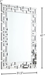 Aria Mirror in Mirrored - 412-M
