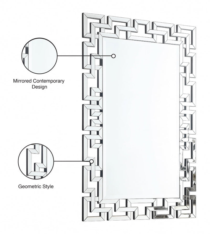 Aria Mirror in Mirrored - 412-M
