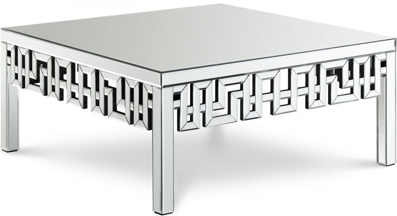 Aria Mirrored Coffee Table in Mirrored - 412-C
