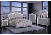 Aria Silver Queen Bed Group - ARIA-SILVER-QBG
