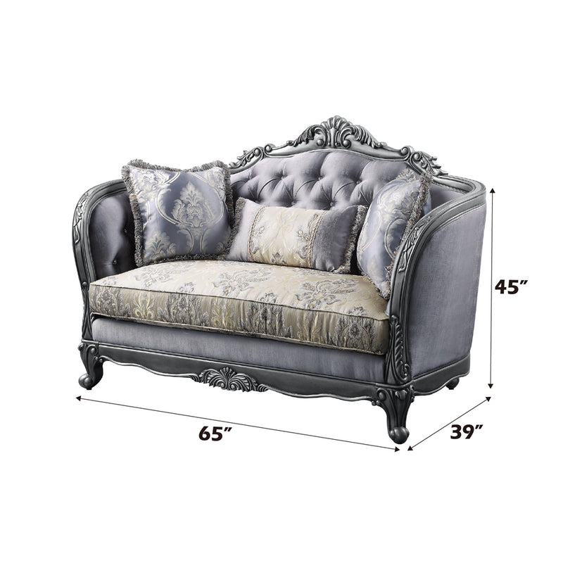 Ariadne Loveseat W/3 Pillows - 55346